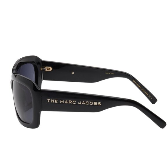 Marc Jacobs Grey Square Ladies Sunglasses 574/S 0807/IR 59